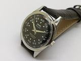 Hmt Pilot Mechanical Handwinding Movement stainless Steel Para Shock 17 Jewels Analog Dial Wrist Watch For Men