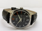 Hmt Pilot Mechanical Handwinding Movement stainless Steel Para Shock 17 Jewels Analog Dial Wrist Watch For Men
