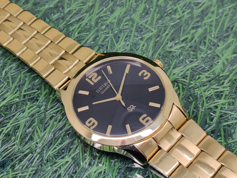 Seiko 5 Black Dial quartz Watch