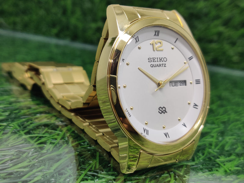 Seiko 5 Black Dial quartz Watch