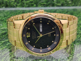 Seiko 5 Black Dial quartz Watch