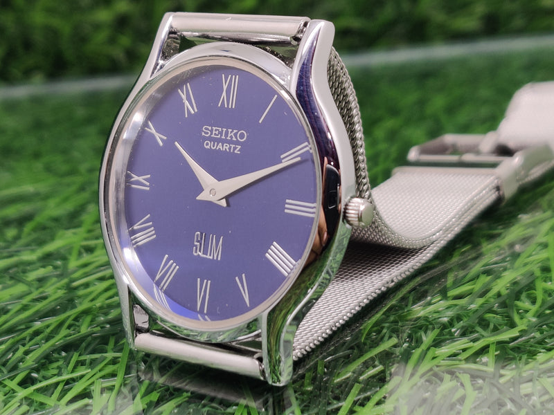 Seiko 5 Black Dial quartz Watch