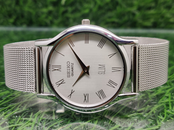 Seiko 5 Black Dial quartz Watch