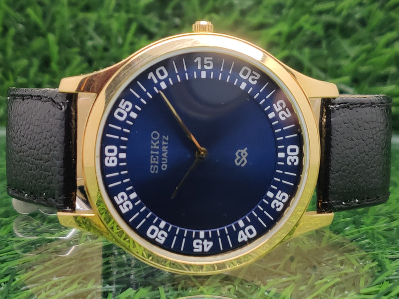 Seiko 5 Black Dial quartz Watch