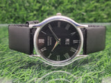 Seiko 5 Black Dial quartz Watch