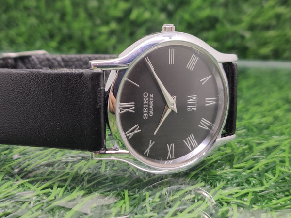 Seiko 5 Black Dial quartz Watch