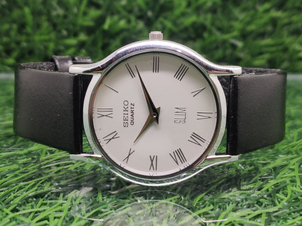 Seiko 5 Black Dial quartz Watch