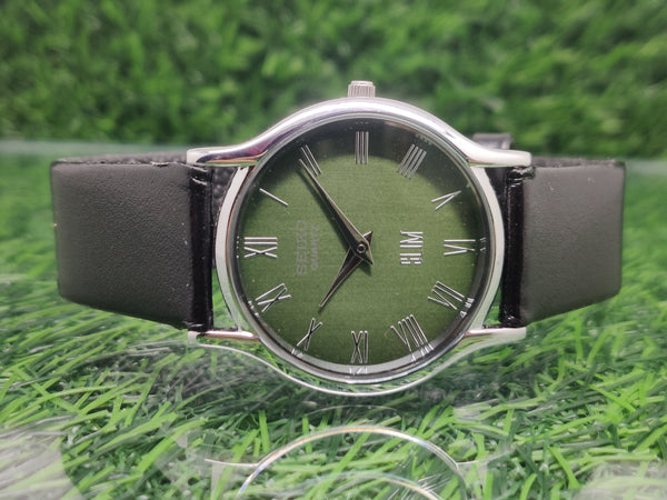 Seiko 5 Black Dial quartz Watch