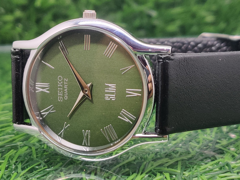 Seiko 5 Black Dial quartz Watch
