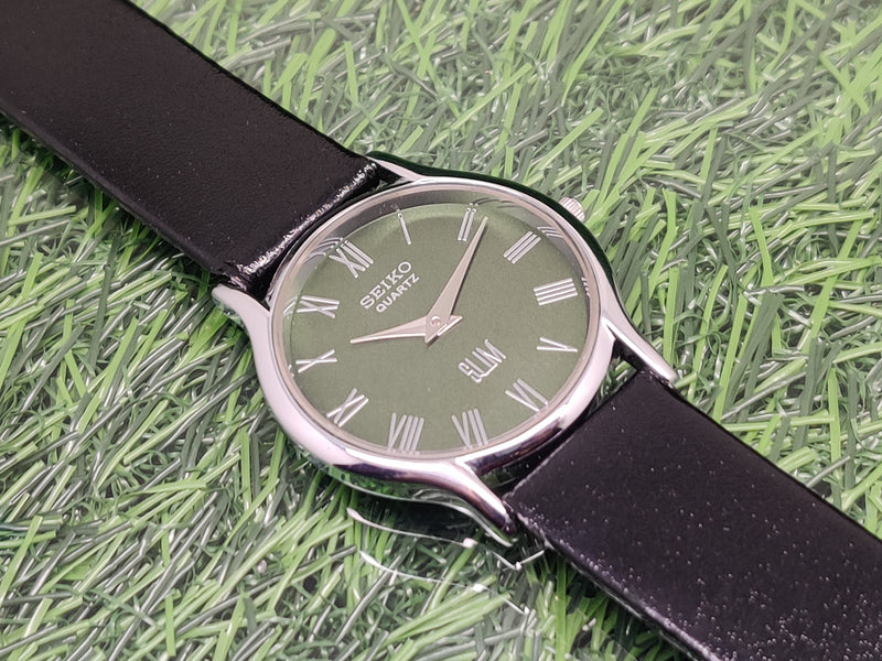 Seiko 5 Black Dial quartz Watch