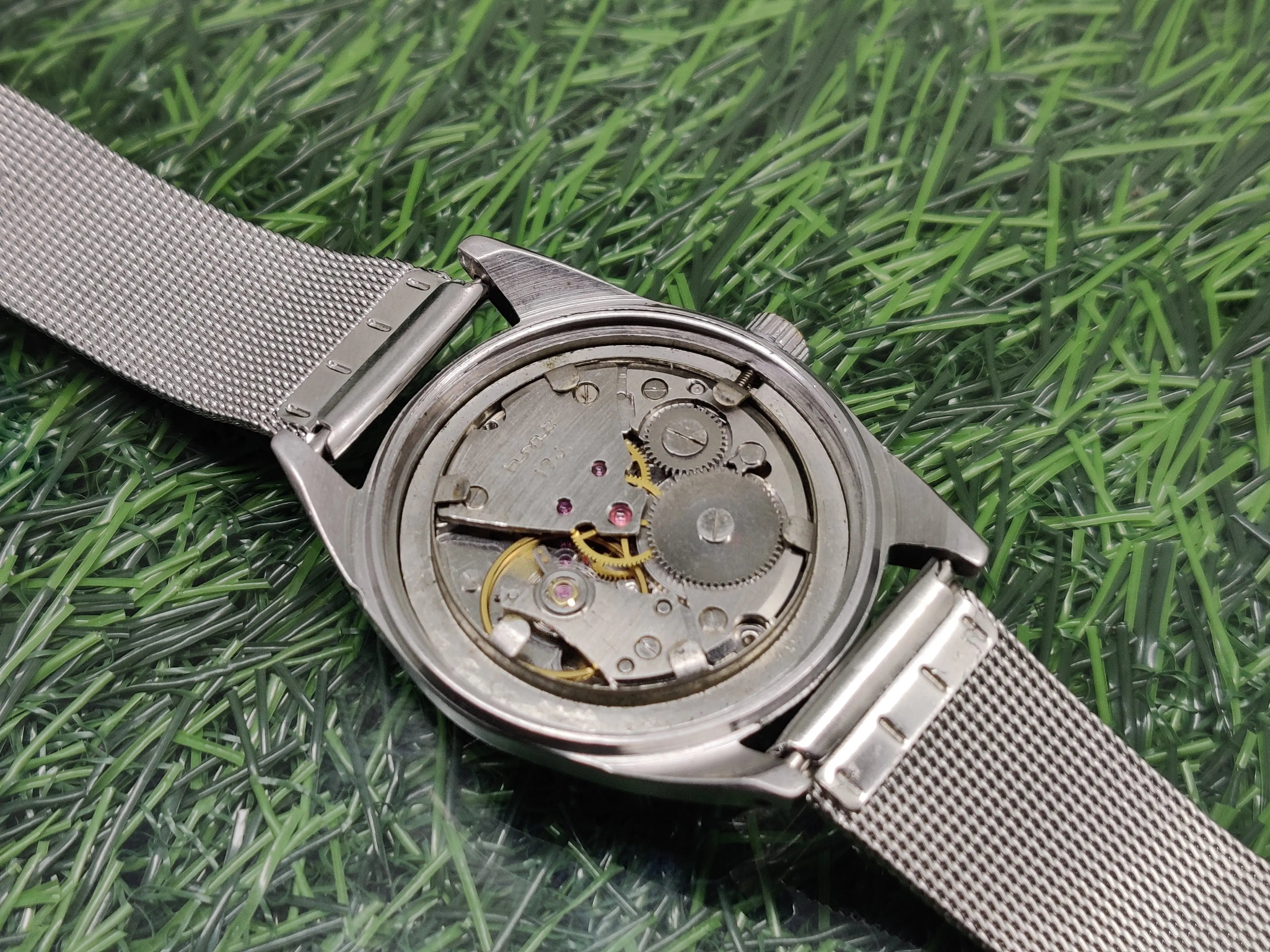 Hmt Pilot Mechanical Handwinding Movement stainless Steel Para Shock 17 Jewels Analog Dial Wrist Watch For Men National Watches
