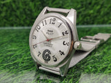 Hmt Pilot Mechanical Handwinding Movement stainless Steel Para Shock 17 Jewels Analog Dial Wrist Watch For Men