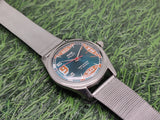 Hmt Pilot Mechanical Handwinding Movement stainless Steel Para Shock 17 Jewels Analog Dial Wrist Watch For Men
