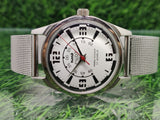 Hmt Pilot Mechanical Handwinding Movement stainless Steel Para Shock 17 Jewels Analog Dial Wrist Watch For Men