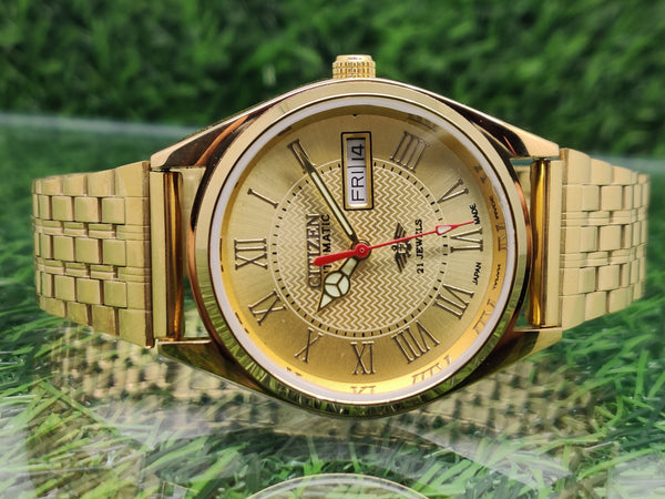 Citizen Automatic 8200 Movement stainless steel Japan Made 21 Jewels Men s Wrist Watch