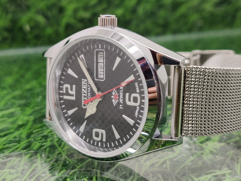 Citizen Automatic 8200 Movement stainless steel Japan Made 21 Jewels Men s Wrist Watch