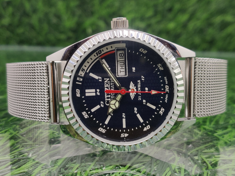 Citizen Automatic 8200 Movement stainless steel Japan Made 21 Jewels Men s Wrist Watch