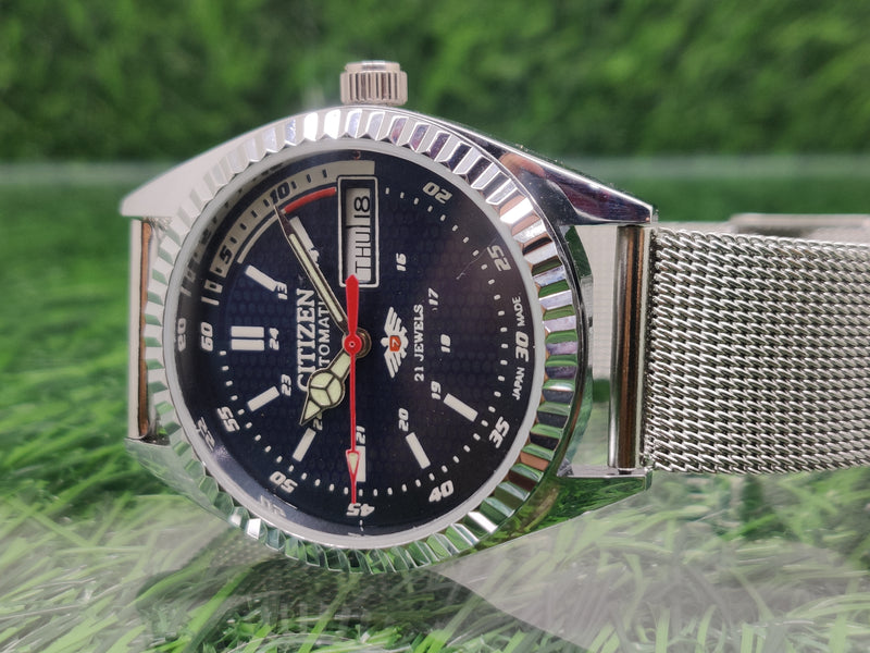 Citizen Automatic 8200 Movement stainless steel Japan Made 21 Jewels Men s Wrist Watch