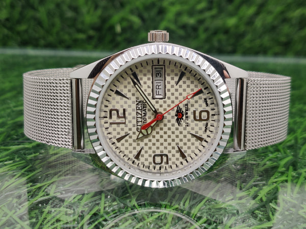 Citizen Automatic 8200 Movement stainless steel Japan Made 21 Jewels Men s Wrist Watch