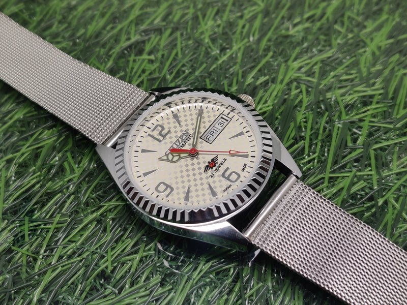 Citizen Automatic 8200 Movement stainless steel Japan Made 21 Jewels Men s Wrist Watch