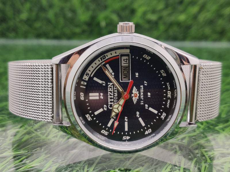 Citizen Automatic 8200 Movement stainless steel Japan Made 21 Jewels Men s Wrist Watch