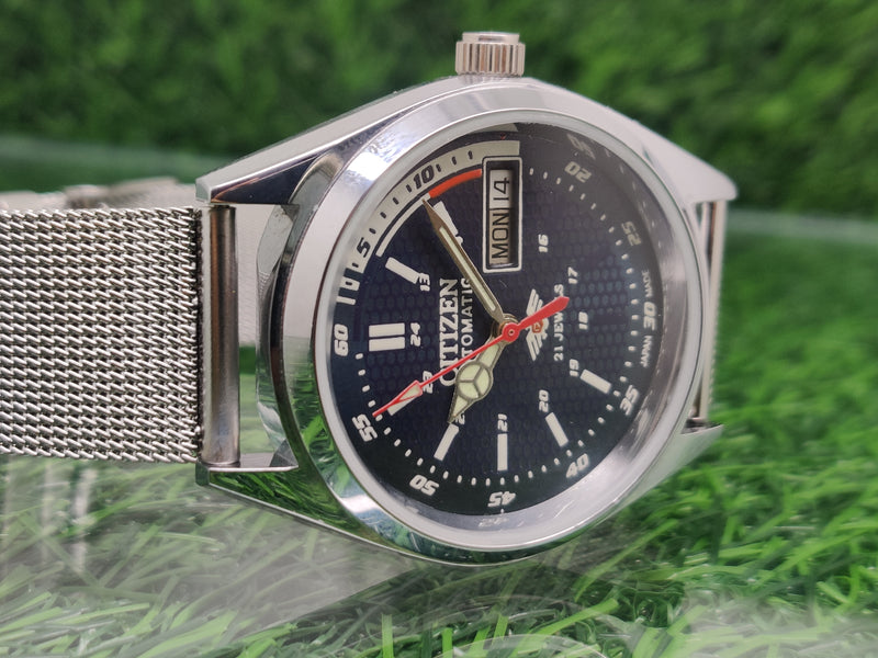 Citizen Automatic 8200 Movement stainless steel Japan Made 21 Jewels Men s Wrist Watch