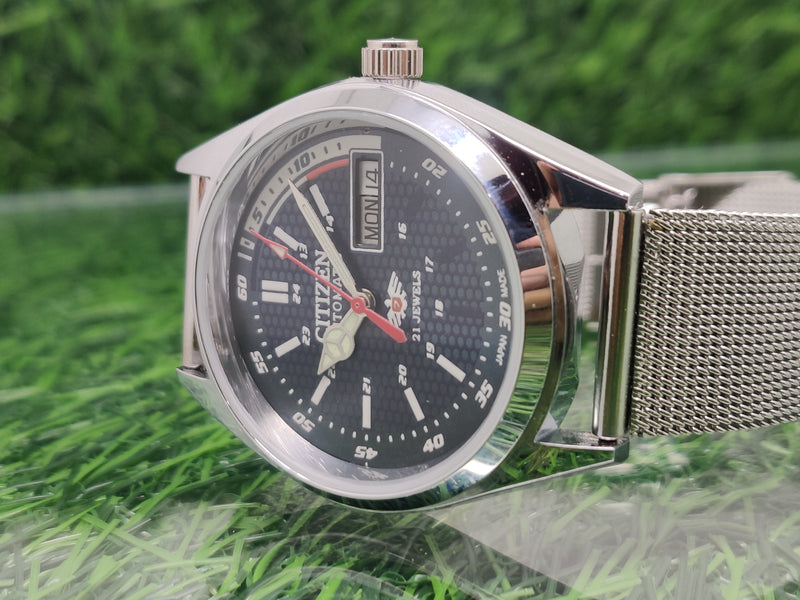 Citizen Automatic 8200 Movement stainless steel Japan Made 21 Jewels Men s Wrist Watch