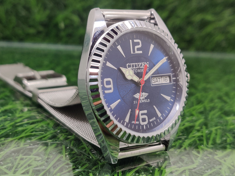 Citizen Automatic 8200 Movement stainless steel Japan Made 21 Jewels Men s Wrist Watch