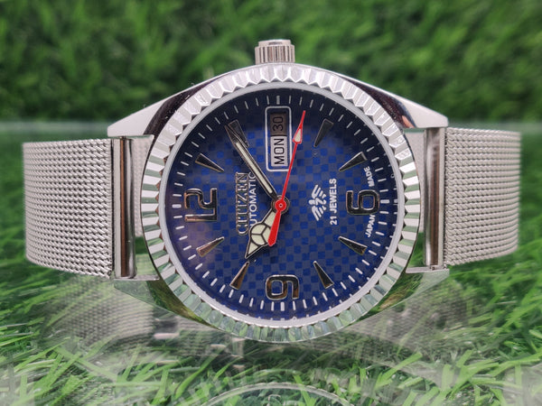Citizen Automatic 8200 Movement stainless steel Japan Made 21 Jewels Men s Wrist Watch