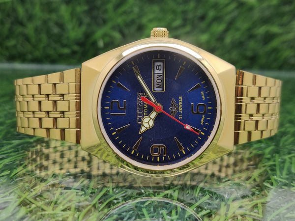 Citizen Automatic 8200 Movement stainless steel Japan Made 21 Jewels Men s Wrist Watch