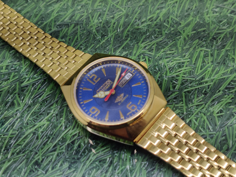 Citizen Automatic 8200 Movement stainless steel Japan Made 21 Jewels Men s Wrist Watch
