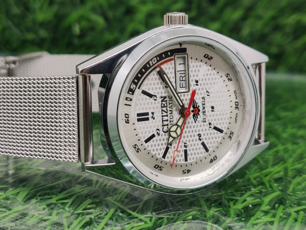 Citizen Automatic 8200 Movement stainless steel Japan Made 21 Jewels Men s Wrist Watch