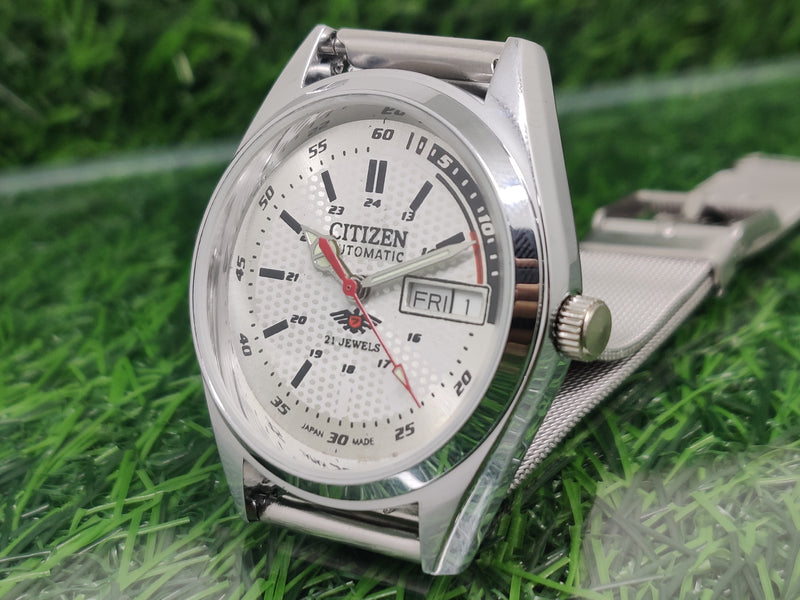 Citizen Automatic 8200 Movement stainless steel Japan Made 21 Jewels Men s Wrist Watch
