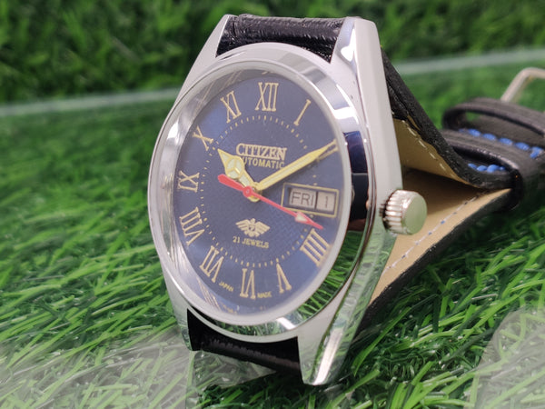 Citizen Automatic 8200 Movement stainless steel Japan Made 21 Jewels Men s Wrist Watch