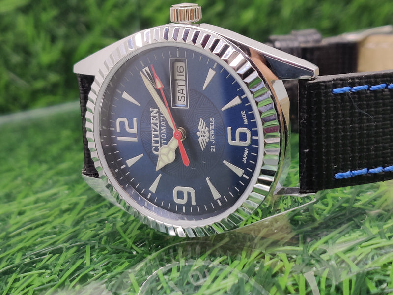 Citizen Automatic 8200 Movement stainless steel Japan Made 21 Jewels Men s Wrist Watch
