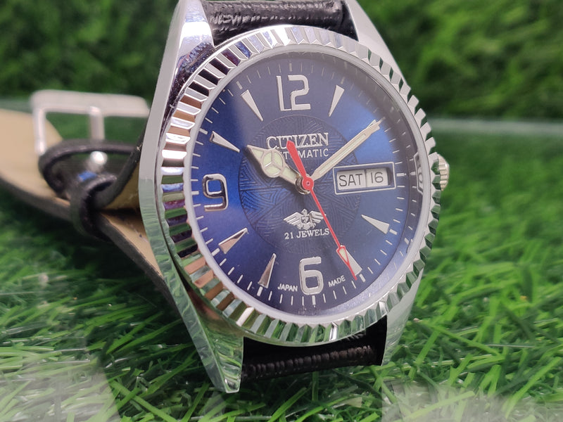 Citizen Automatic 8200 Movement stainless steel Japan Made 21 Jewels Men s Wrist Watch