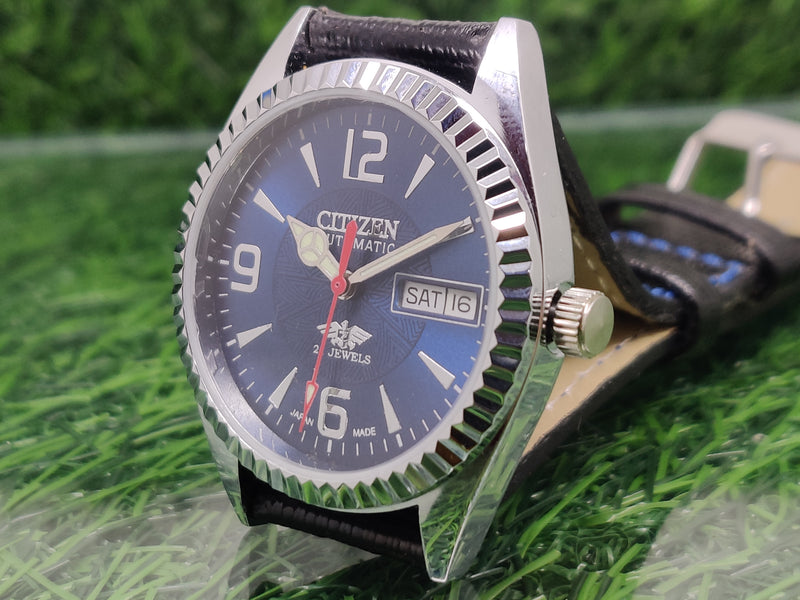 Citizen Automatic 8200 Movement stainless steel Japan Made 21 Jewels Men s Wrist Watch
