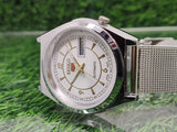 VINTAGE REFURBISHED SEIKO 5 AUTOMATIC JAPAN MENS DAY DATE WATCH
