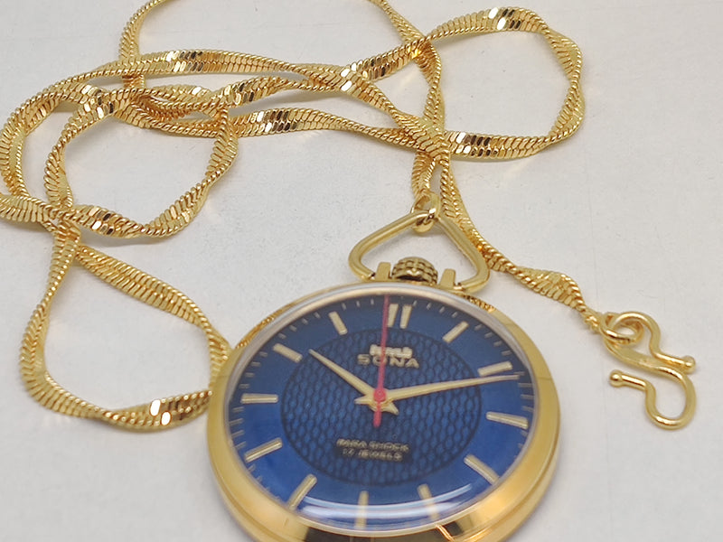 Hmt sona Mechanical Handwinding Movement gold plated Para Jewels Analog Dial Wrist Watch For Men