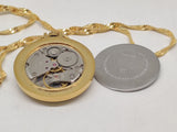 Hmt sona Mechanical Handwinding Movement gold plated Para Jewels Analog Dial Wrist Watch For Men