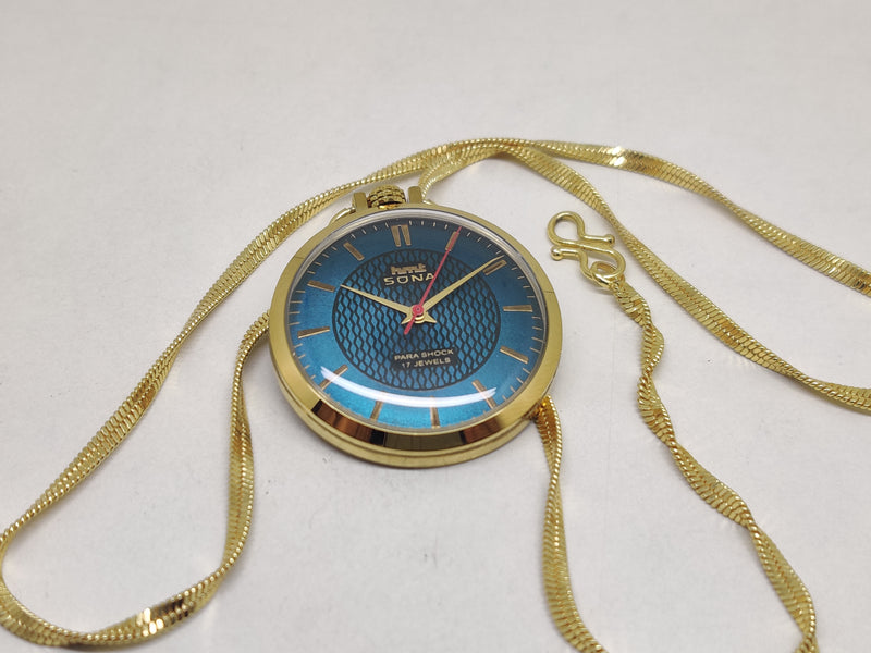 Hmt sona Mechanical Handwinding Movement gold plated Para Jewels Analog Dial Wrist Watch For Men