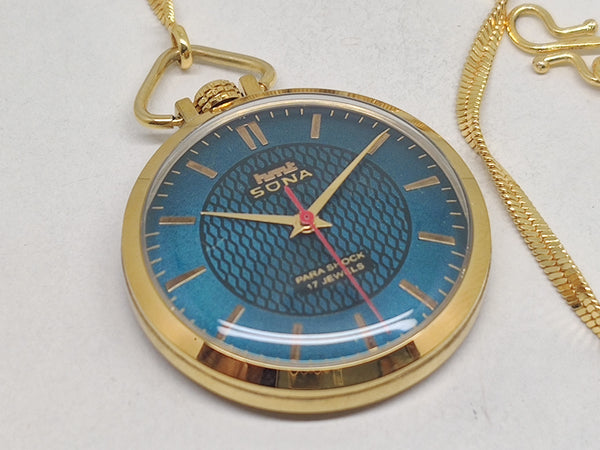 Hmt sona Mechanical Handwinding Movement gold plated Para Jewels Analog Dial Wrist Watch For Men