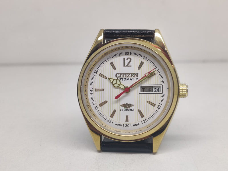 Citizen Automatic 8200 Movement stainless steel Japan Made 21 Jewels Men s Wrist Watch