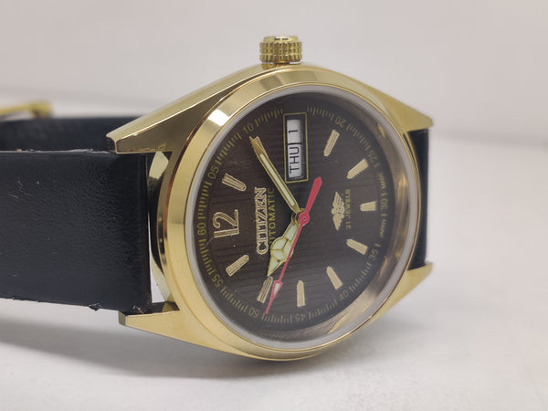 Citizen Automatic 8200 Movement stainless steel Japan Made 21 Jewels Men s Wrist Watch