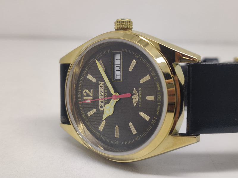 Citizen Automatic 8200 Movement stainless steel Japan Made 21 Jewels Men s Wrist Watch