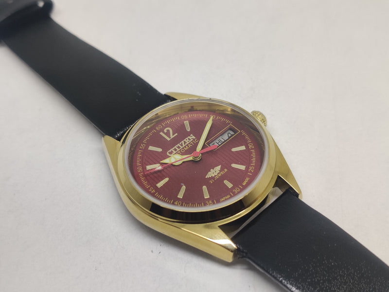 Citizen Automatic 8200 Movement stainless steel Japan Made 21 Jewels Men s Wrist Watch