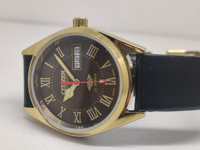 Citizen Automatic 8200 Movement stainless steel Japan Made 21 Jewels Men s Wrist Watch