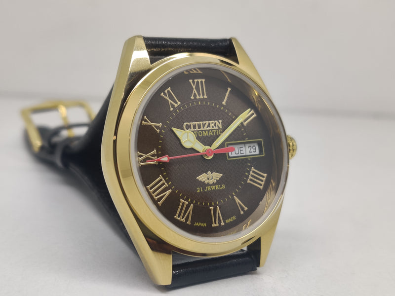 Citizen Automatic 8200 Movement stainless steel Japan Made 21 Jewels Men s Wrist Watch