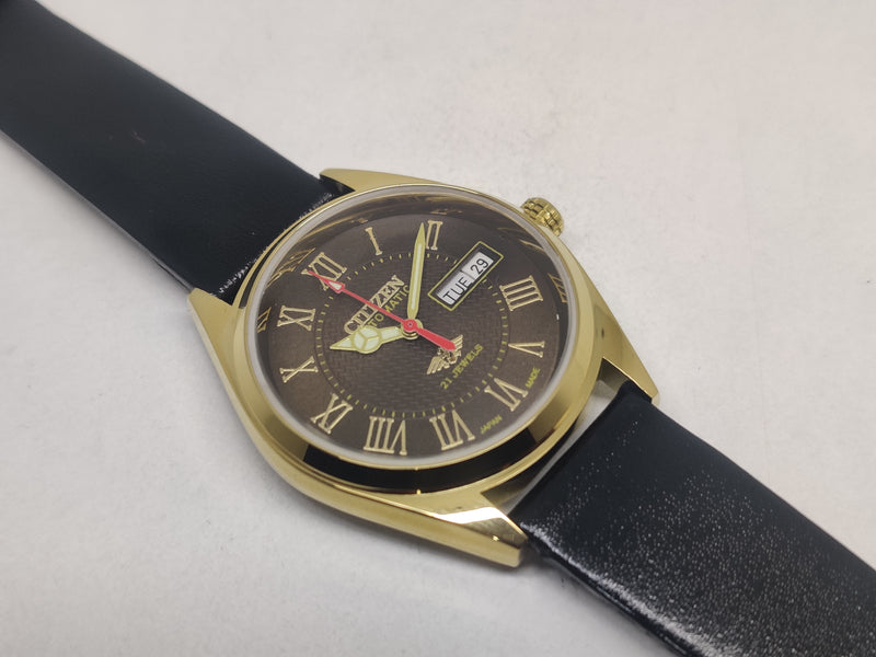 Citizen Automatic 8200 Movement stainless steel Japan Made 21 Jewels Men s Wrist Watch
