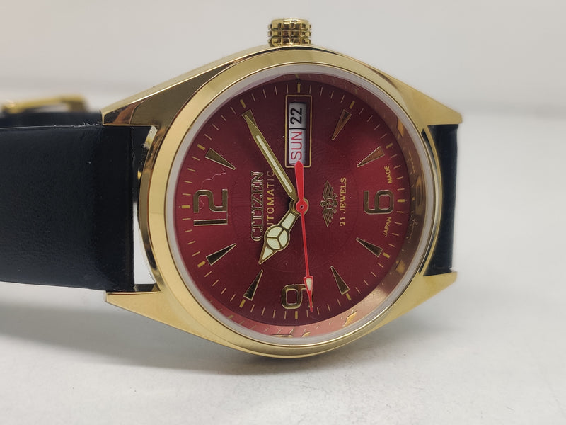 Citizen Automatic 8200 Movement stainless steel Japan Made 21 Jewels Men s Wrist Watch